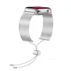 Designer-Smart-Armbandbänder, metallisches Edelstahl-Fransenband, Uhrenarmband, Schlüsselschalter-Verschluss, passend für iWatch-Serie 8, 7, 6, SE, 5, 4, für Apple Watch 44 45 mm, Armband-Katze