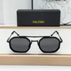 John Dalia Designer نظارة شمسية للمرأة الموضة الرياضية Propolized UV Protection Goggle Beach Man Womens Trendy Mens Pink Black Sun Glass Core Marich 55-21