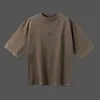 Дизайнерская классическая футболка для мытья воды с короткими рукавами High Street Kanyes рубашка Мужские и женские футболки Three Party Joint Peace Dove с принтом 2ADAV