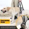 Wiązki Winta dla psa dla dużych psów miękkie wyściełane regulowane wsparcie tylnej nogi dla zwierząt domowych dla starych niepełnosprawnych obrażeń stawów psa