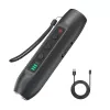 Repulsents Ultrasonic Dog Trainer Dispositif de formation en plastique rechargeable avec lampe de poche LED Dispositifs de formation électronique 3 modes Produits pour animaux de compagnie