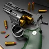 Pistolets Nouveaux éclatement automatique ZP5 357 Revolver Soft Dart Bullet Gun Launcher Toys Model Pistol Outdoor Shooter For Kids Gift T221105