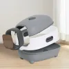 Caixas 2023 Novo Gato Toilt Cat Litter Box Extra Grande Tamanho Totalmente Fechado Bandeja de Areia Anti Salpicos Anti Odor Cinto Areia Intelligen