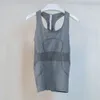 Yoga outfit colete sólido treino sem costas camisetas esportes fitness tanque feminino ativo wear sem mangas sexy ginásio elasticidade verão secagem rápida suor respirável topo