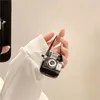ZK20 caméra de bande dessinée créative pour Apple Airpods1/2/3 génération housse de protection pro casque bluetooth coque souple