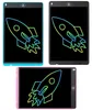Tablet da disegno di scrittura creativa da 12 pollici Notepad Color LCD Graphic Handwriting Board for Education Business Whole8432240