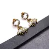 Luxur Designer Fashion Charm Earrings Ladies Bee Pendant Earrings for Women Party Lovers Gift Engagement Jewelry232L
