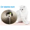 Toys Magic Organ Cat Scratch Board Cat Toy with Bell Cat Grinding Claw cat Climbing Frame Round Corrugated Cardboard Cat Scratch Toys