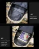 Backpack Fashion waterproof nylon women Backpack Girl travel High capacity student men black and white patchwork color laptop bag
