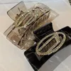 Zomer Luxe Diamond Grab Clip Strass Shark Clip Brief Designer Haarspelden Haaraccessoires Groothandel
