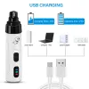 Clippers Electric Dog Nail Clippers For Dog Nail Grinders Rechargeable USB Charge Pet Patrelles Cat PAWS TOURMING TOURMING TRIMMER