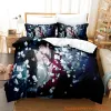 Устанавливает Небесный официальный благословение Tian Guan Ci Fu Bedding Set Cartoon Anime Threepiece Set для взрослых детских спальни для подходов