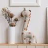 Kuddar nordisk stil härlig fylld animal leksak bambi baby flickor plysch barn baby nyfödda sover medföljande rum dekor