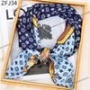 2024 Top Classic Soie Châle Foulards de luxe V Mode Turbans Carré Foulard Femme Wraps Bandeau Bandanas Début du printemps Marque Petite écharpe Cadeau d'activité