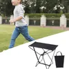 Mobilier de Camp tabouret pliant Portable inclinable repose-pied léger pliable Camping pour pique-nique sac à dos Patio cour barbecue