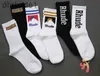 Chaussettes de rhude lettre simple de haute qualité coton européen américain de rue des chaussettes de tendance de rue hommes et femmes chaussettes à aiguille chaleureuse et confortable rhude couple intube so 1ep4