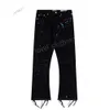Designer Jeans Hommes Pantalons Mode Trou Splash Encre Graffiti Imprimer Tissu Lavé High Street Femmes Casual Plus Taille M-XXL