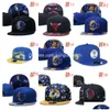 Cappellini da baseball Snapbacks all'ingrosso Cappelli aderenti Ricamo Calcio Baskball Lettera di cotone Nero Rosso Maglia Flex Berretti Cappello piatto Hip Hop Sp