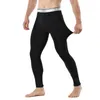 Sous-vêtement thermique homme longs Johns hommes épaissir Thermo hiver chaud pour caleçons homme Legging serré