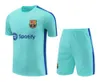 23 24Barcelona TRACKSUITS Soccer Jersey Barcelona Set AUBA PEDRI GAVI 23/24 New Sportswear Adult Children Short Sleeve Vest Training Shirt Quality Sweatshirt