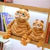 Yastıklar Garfield şişman kedi sevimli peluş bebek kawaii kabarık yumuşak klasik çizgi film karakterleri doldurulmuş oyuncak çirkin kedi kanepe yastık Noel hediyesi
