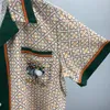 Tracksuit Set FashionHawaii Designer Men Casual Shirts Sets Floral Letter 3D Print Summer Seaside Holiday Beach Shirts Suits 038