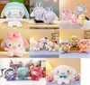 2024 ANIME COMPLETO ALL'INGROSSO ANIME 25CM KUROMI PLUSH TOYS BOCCOLA LOLITA Abito Principessa Melodia Cute Little Revil Ragdoll Doll