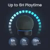 Högtalare GGMM D4 Batteribas för Echo Dot 5th/4th Gen L Portable Rechargable Battery 5200mAh för Amazon Alexa Dot 4/5 Bluetooth -högtalare