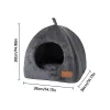 Mats Portable Outdoor Pet House Thickened Cat Nest Tent Cabin Pet Bed Tent Shelter Warm Indoor Cat Kennel Travel Nest Pet Carrier Bag