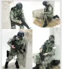 Dockor 1/6 Special Forces Soldiers BJD Military Swat Team Army Man Collectible Doll with Wapons Action Toy Figure Set for Boy