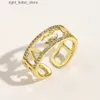 Rings Designer jewelry Europe and America Style Lady Rings Women Fashion Wedding Jewelry Supplies Gold Plated Copper Finger Adjustable Nail Ring Wholesale 240229
