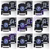 Tampa Bay Andrei Vasilevskiy Jersey Tanner Steven 51 Stamkos Nikita Kucherov Brayden Point Mikhail Sergachev Anthony volwassen jeugd Victor Hedman Brandon gestikt