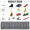 Storage Boxes RV Shoe Bag 10 Bags Heavy Duty Hanging Bedside Box With Hooks For Toys And Accessories