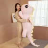 Poppen Nieuwe Huggable Big Lang Leuk Dinosaur Ploush Toy Soft Cartoon Angel Gevulde Doll Boyfriend kussen Kids Meisje Verjaardagscadeau