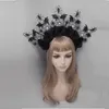 ヘアクリップdiyスパイクフープビンテージタッセルウェディングドロップのためのページェントアクセサリー