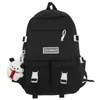 Schooltassen Mode Heren Rugzak Waterdichte Nylon Rugzak Voor Tiener Schooltas Kawaii Damestas Groen Liefhebbers Reizen Schouder Mochila