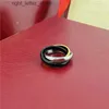 Rings 3 Trinity Ring engagement ring designer Jewelry black gold silver 3 rings trinity Rings for women mens unisex Luxury jewelry for Wedding Gift size 5-11 240229
