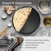 Innerwell Roestvrijstalen Koekenpan Pizza 28 cm Anti-aanbak Antiscald Handvat Omlette Pot Ontbijt Steak Burger Kookgerei 240226