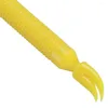 Valse Wimpers 50 STUKS Pro Dubbele kop Oogmake-up Wimper Krul Plastic Pincet Wimpers Extension Perm Tool Naalden