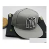 Snapbacks Messico Numero aderente Cappellini da calcio Berretto bello Copricapo Moda di strada Cappelli Cappelli Scarpe da ginnastica Fan Shop Negozio online Persona Dhw10