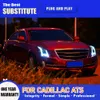 Front Lampe Streamer Blinker Anzeige Tagfahrlicht Für Cadillac ATS LED Scheinwerfer Montage 14-18 Auto Zubehör