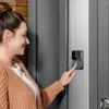 Doorbells Video Doorbell Intercom Wireless Door Bell 1080p IR Night Vision Visual 2.4G 4.3Im IPS -skärm för hemsäkerhet