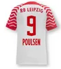 23 24 RBL Leipziges Fußballtrikots 2023 2024 POULSEN FORSBERG HEE CHAN SABITZER UPAMECANO SZOBOSZLAI KLUIVERT WERNER ADAMS Männer Kinder Kit Fußballtrikot Uniformen