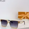 Lvity Metal Sunglasses designer luxury Millionaire lady party sunglasses Men Outdoor Personality millionaire Designer million lunettes de soleil en metal Z1991