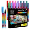 Markers Acrylic Marker Pen 36 Color Set Soft Head Gouache DIY Marking Pen Ceramic, Canvas, Plastic, Gypsum, Black Paper, Glass, Metal