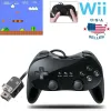 GamePads 1/2PC新しい有線クラシックコントローラーゲームパッドゲームJoystick for Wii Classic Console SecondGeneration