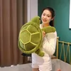 Animaux en peluche en peluche 35 cm kaii tortue en peluche jouet en peluche animal doux talouette coussin à la maison