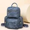 sales shoulder bag 5 colors simple atmosphere solid color outdoor sports and leisure backpack Joker frosted leather Messenger bag fashion zipper women bag 0382#