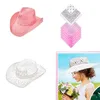 Bérets Bachelorette Party Props Cowboy Hat Lunettes de soleil Foulard Costume pour mariage Drop