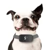 CHARTS Anti Barking Training Collar Rechargeable Electric Dogs Training Collar 7 Känslighetsnivåer LED Pekskärm för alla hundar
